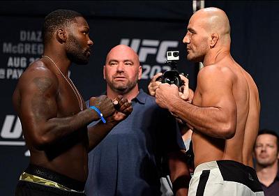 Anthony Johnson and Glover Teixeira